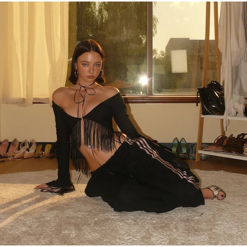 Solid Satin Women Fringe Top Cross Halter Neck Sleeveless Off Shoulder Backless Fashion Crop Tank Tops 2026 Summer Chic Outfits